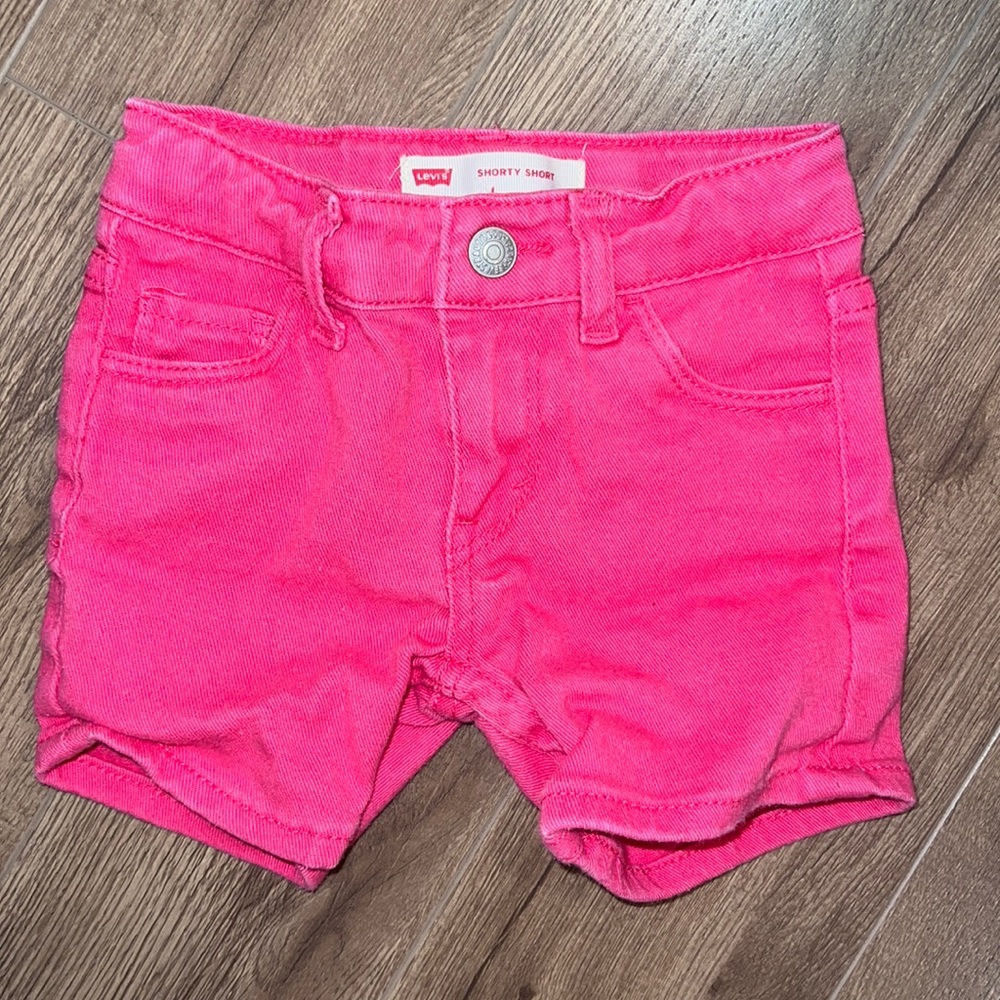 Levi’s Shorty Short Size 2T Pink Shorts